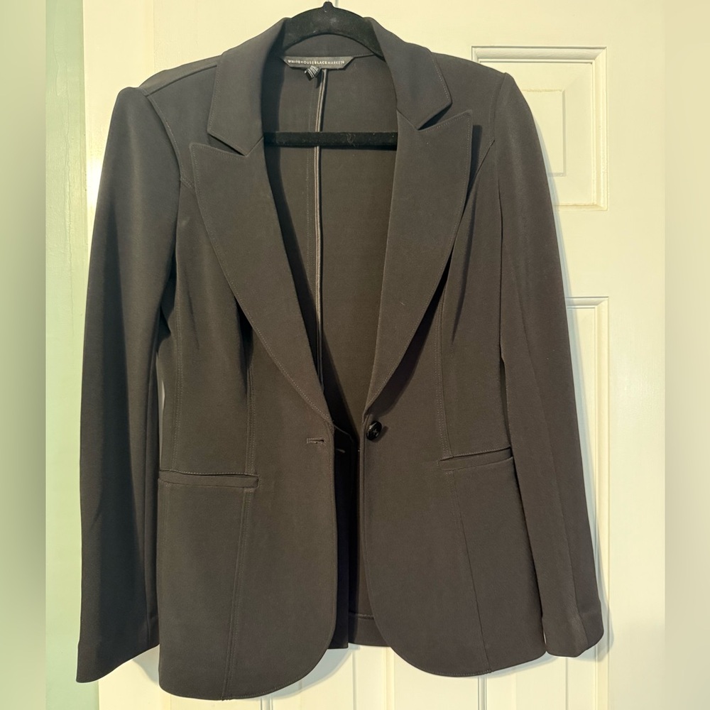 White House Black Market Black Blazer